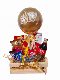 Cesta happy birthday 2